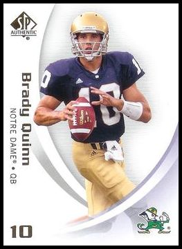 9 Brady Quinn